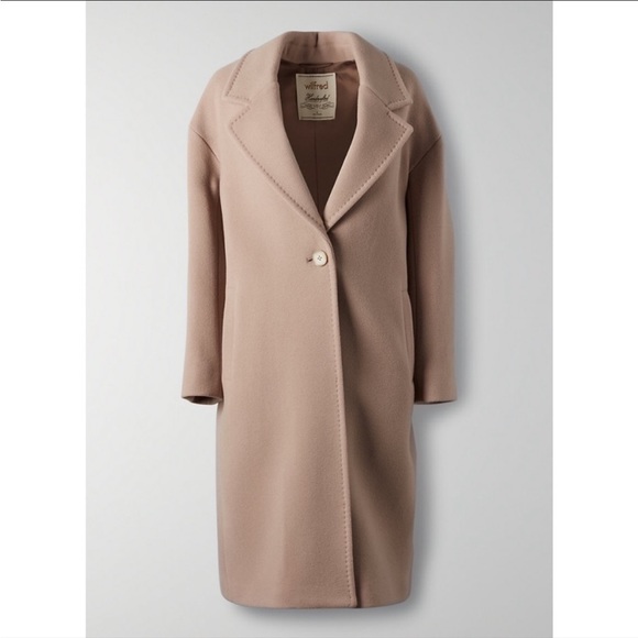 Wilfred Jackets & Blazers - NWT Aritzia Wilfred Rocco Coat in Dovetail Taupe, Large, $275